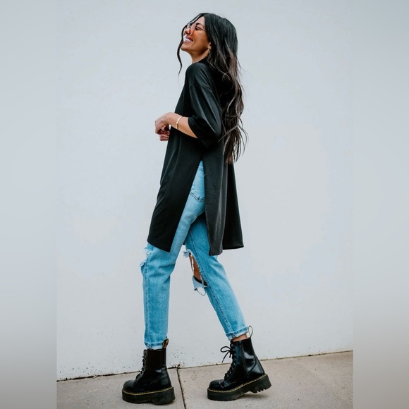 Lala Icon Mock Neck Top - Picture 2 of 6